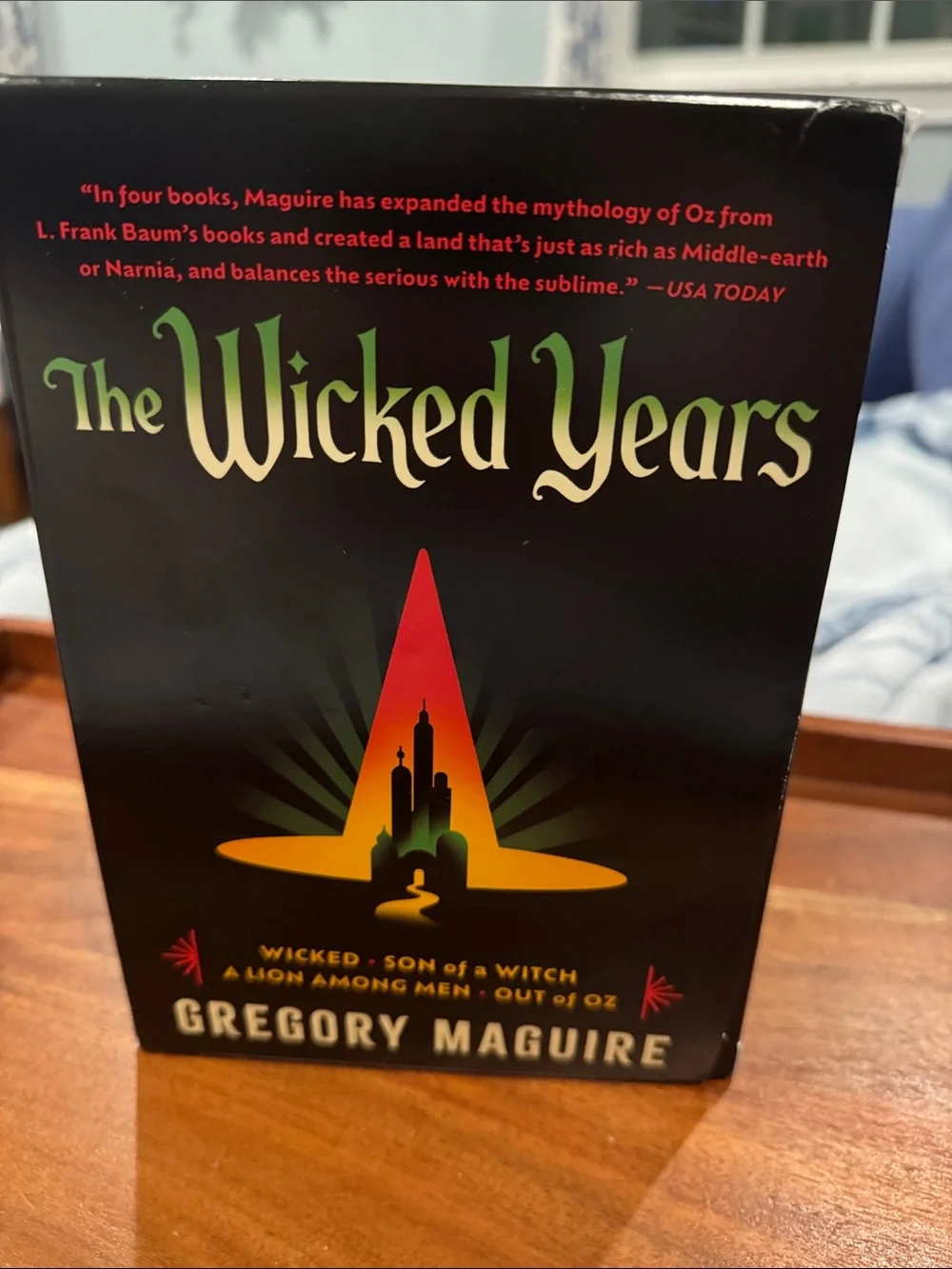 Set: Wicked - Son of a Witch - Out of Oz - a Lion among Men by Gregory Maguire